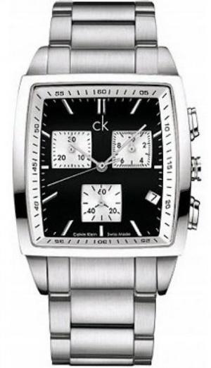 Hodinky Calvin Klein Bold Square Chrono K3037175 