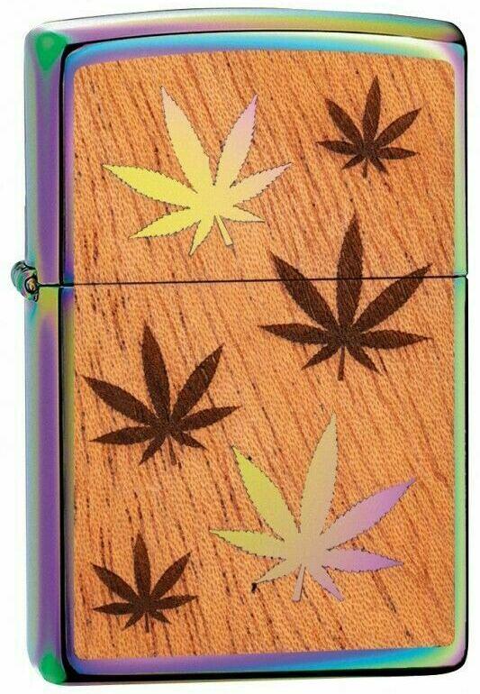 Zapaľovač Zippo Cannabis Leaf Woodchuck 26887