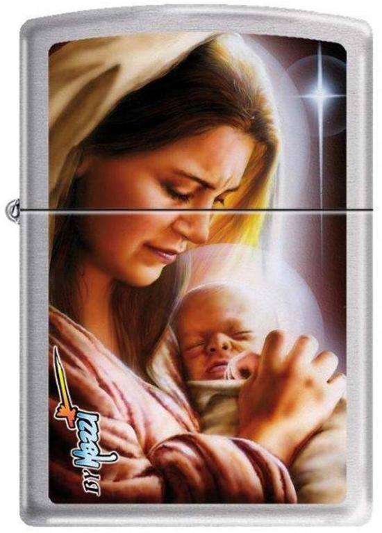 Zapaľovač Zippo Mazzi Madonna And Bambino 7944