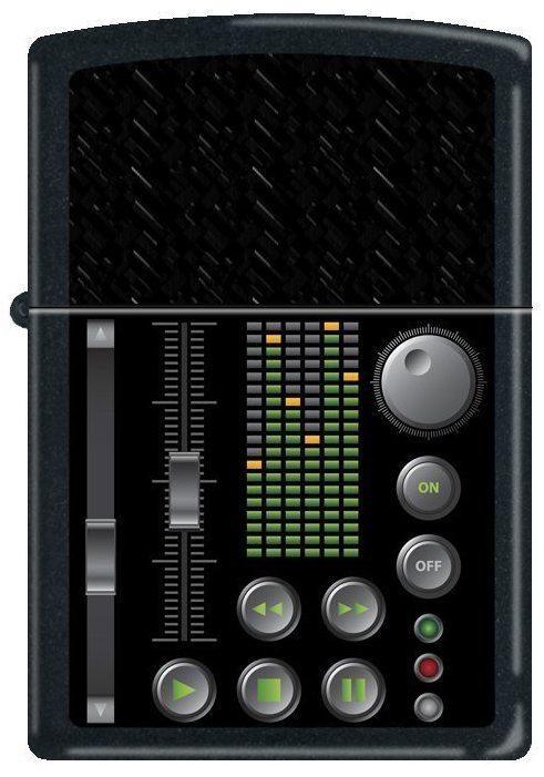 Zapaľovač Zippo Music Equalizer 0207