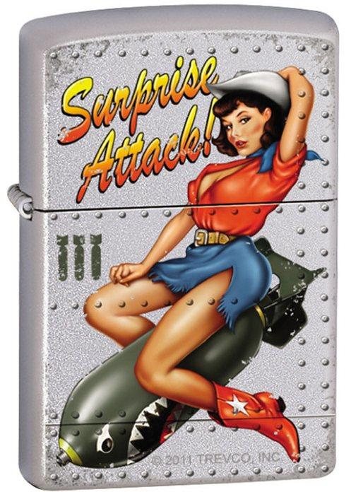 Zapaľovač Zippo Trevco Surprise Attack Pinup Girl 7291