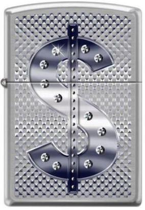 Zapaľovač Zippo Dollar Sign Design 4335