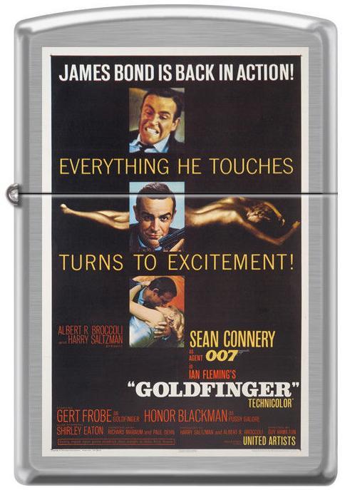 Zapaľovač Zippo 6271 James Bond Goldfinger