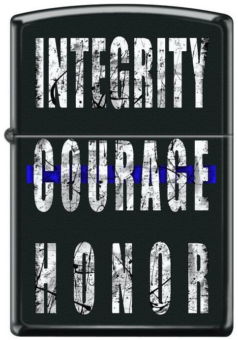 Zapaľovač Zippo Integrity Courage Honor 4954