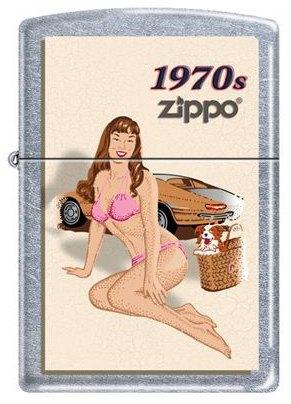 Zapaľovač Zippo 1970 Pin-Up Girl 7774
