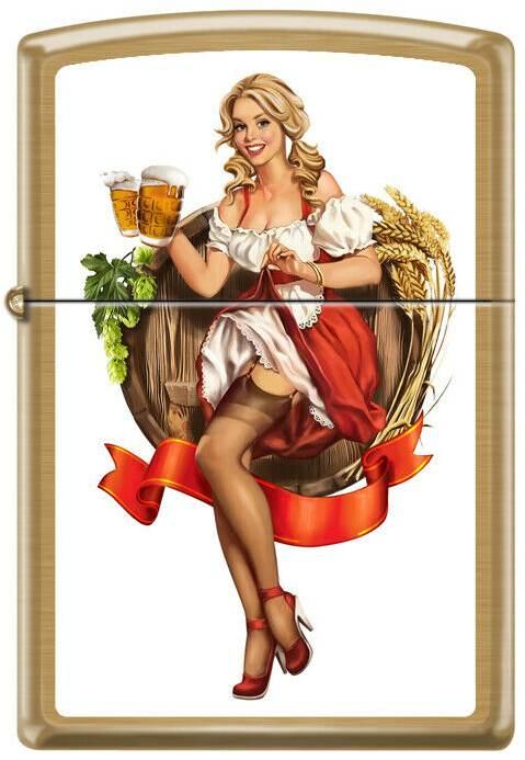 Zapaľovač Zippo Oktoberfest Pinup 1382