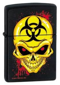 Zapaľovač Zippo Trevco - Biohazard Skull 1728