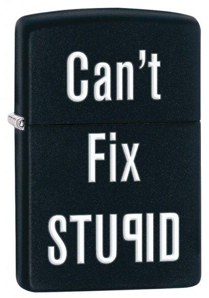 Zapaľovač Zippo Can Not Fix Stupid 28664