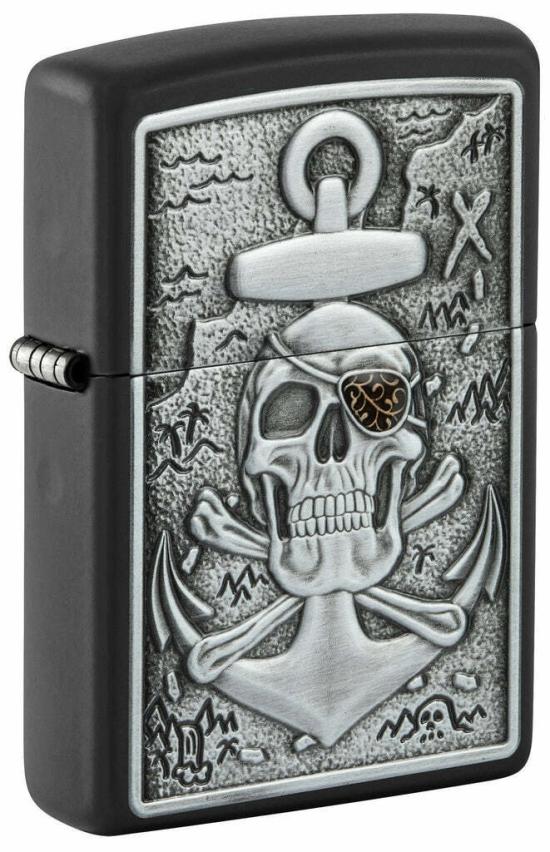 Zapaľovač Zippo Skull Anchor Emblem 48122