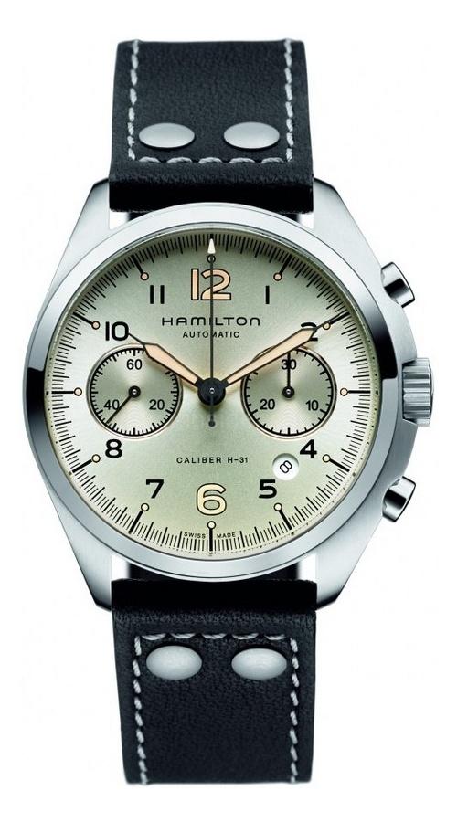 Hamilton Pilot Pioneer Auto Chrono H76416755