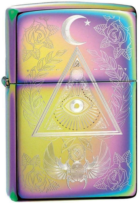 Zapaľovač Zippo Eye of Providence Desing 49061