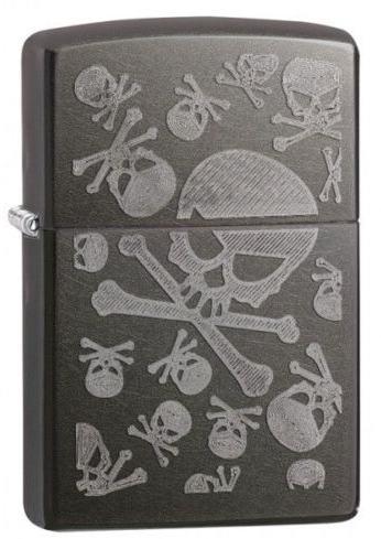 Zapaľovač Zippo Iced Skulls 28685