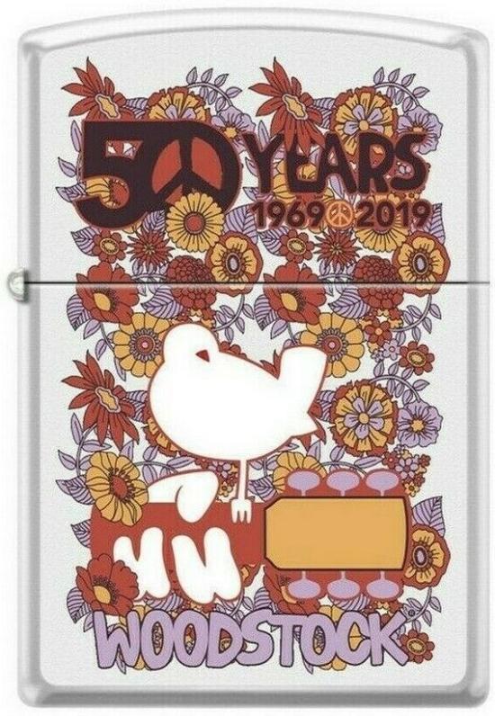 Zapaľovač Zippo Woodstock 50 Years 9834