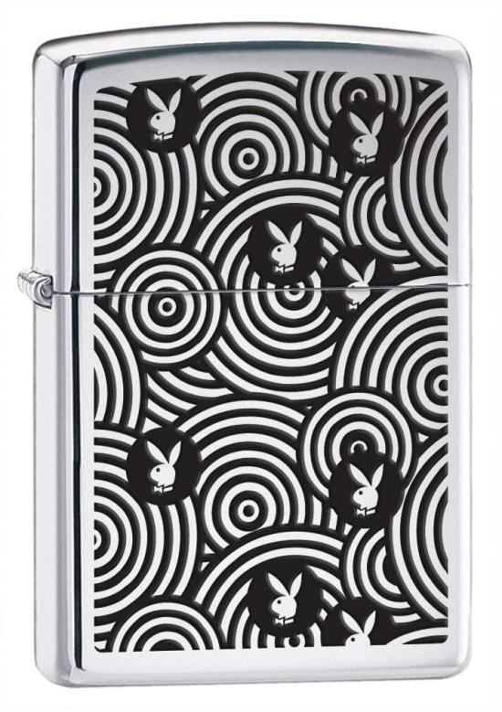 Zapaľovač Zippo Playboy Bunny Spiral 28075