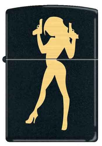 Zapaľovač Zippo Big Guns Sexy Woman 9551