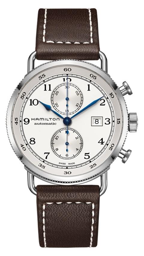 Hamilton Khaki Pioneer Auto Chrono H77706553