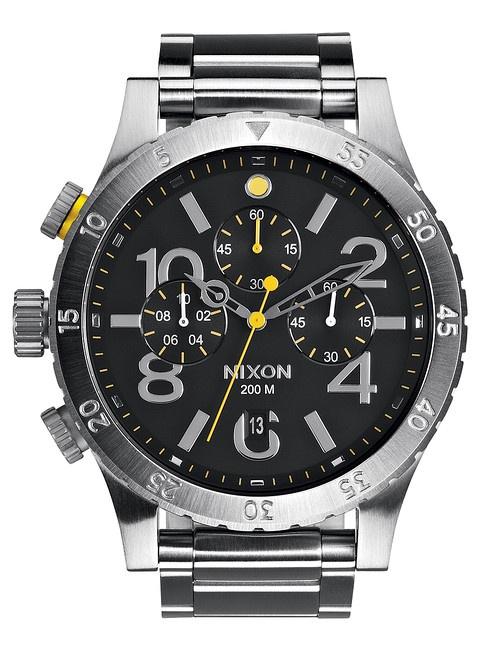 NIXON 48-20 Chrono Black A486 000