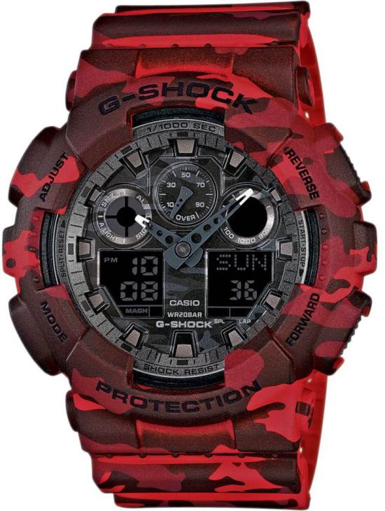 Hodinky CASIO G-Shock GA-100CM-4A