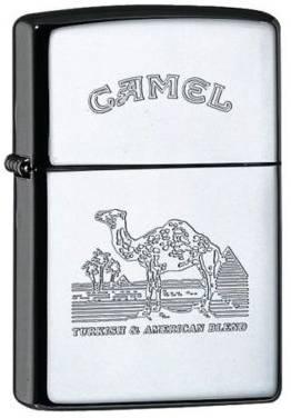 Zapaľovač Zippo Camel Turkish Chrome