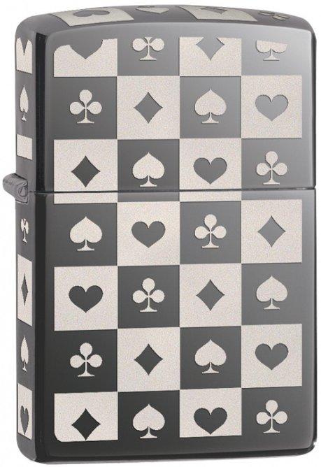 Zapaľovač Zippo Card Suits 25455