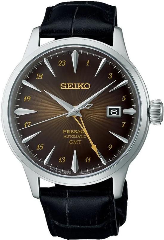 Hodinky Seiko SSK039J1 Presage Cocktail Time Automatic Rusty Nail