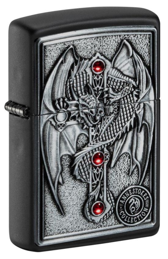 Zapaľovač Zippo Anne Stokes Gothic Guardian Emblem 49755