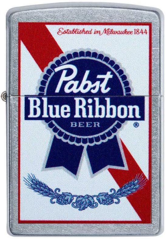 Zapaľovač Zippo Pabst Blue Ribbon Beer 49078