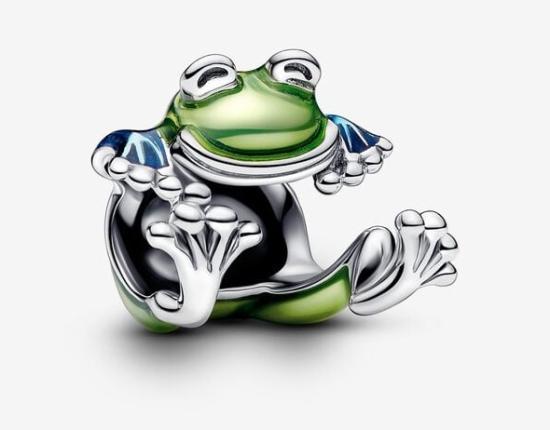 Korálik Pandora Climbing Frog 793342C01