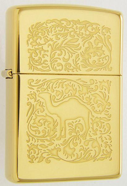 Zapaľovač Zippo Camel Brass