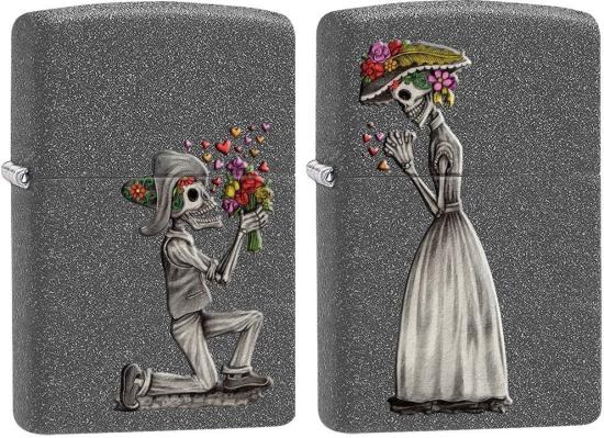 Zapaľovače Zippo Day Of Dead Skulls Set 28987