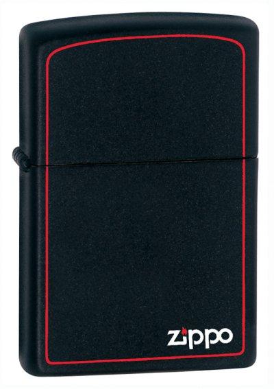 Zapaľovač Zippo Black Matte W/Border 26117