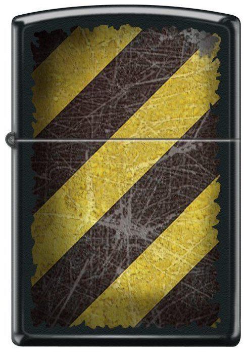Zapaľovač Zippo Hazard Lines Grunge 0591