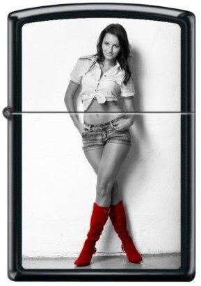 Zapaľovač Zippo Red Shoe Girl 6467