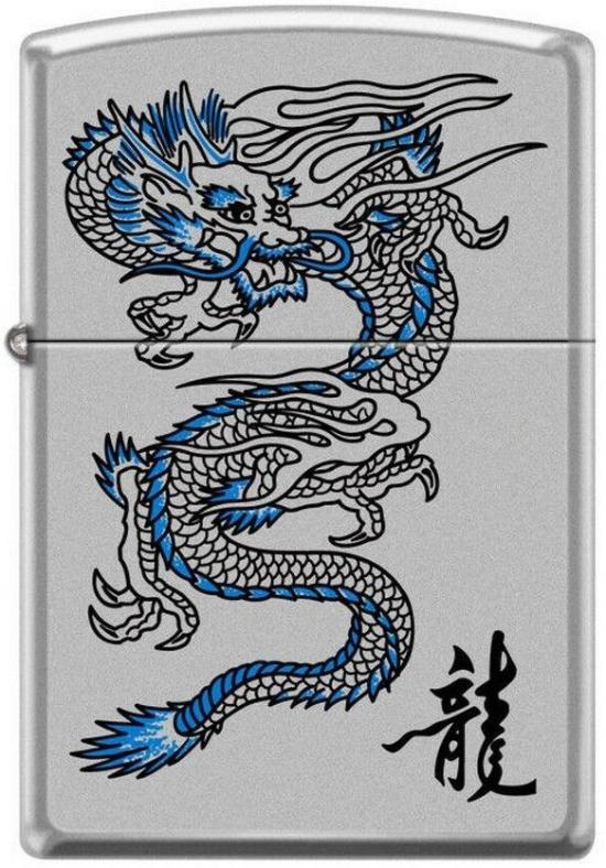 Zapaľovač Zippo Dragon Blue 2450