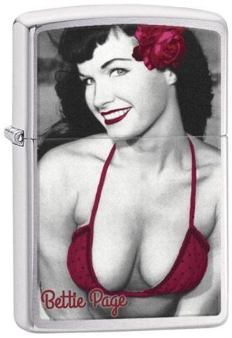 Zapaľovač Zippo Bettie Page 29439