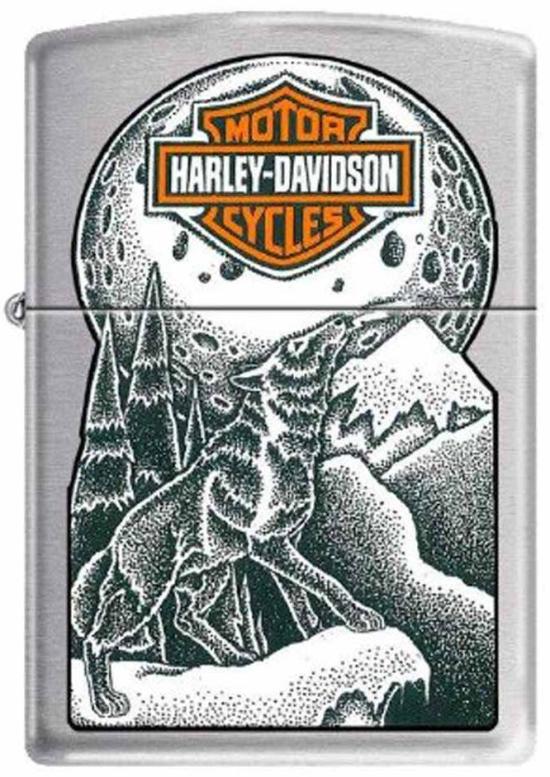 Zapaľovač Zippo Harley Davidson Wolf 5616