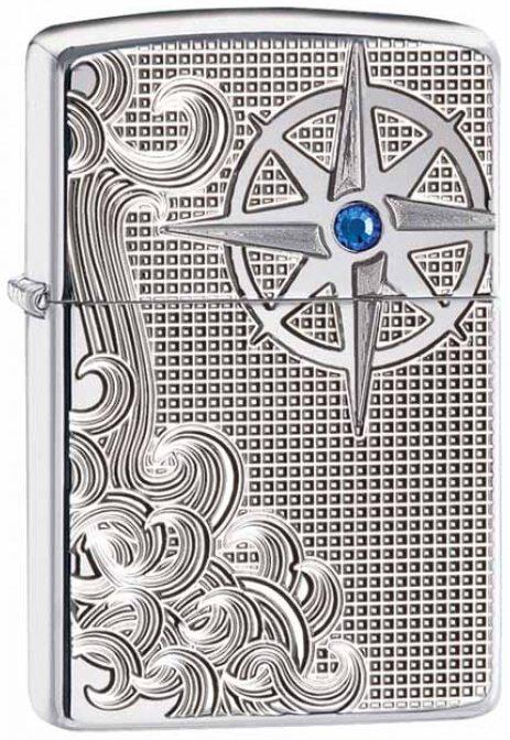 Zapaľovač Zippo Luxury Waves 28809