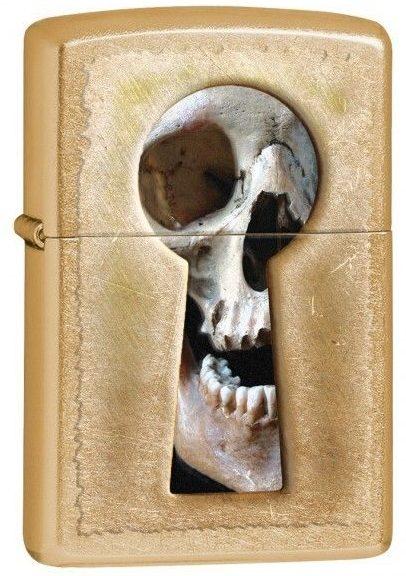 Zapaľovač Zippo Keyhole Skull 28133