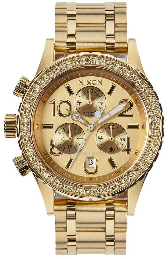 NIXON 38-20 Chrono All Gold Crystal A404 1520