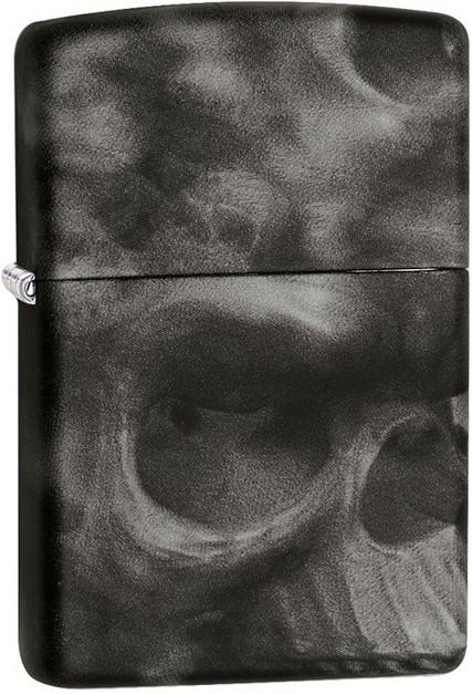 Zapaľovač Zippo Skull Soft Touch 26694