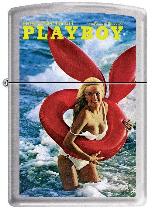 Zapaľovač Zippo Playboy Cover 1972 August 1196