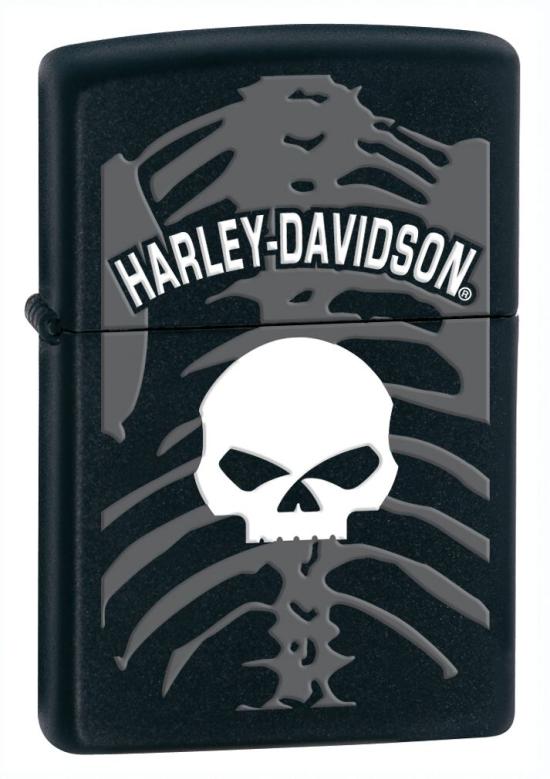 Zapaľovač Zippo Harley Davidson Skull 26359