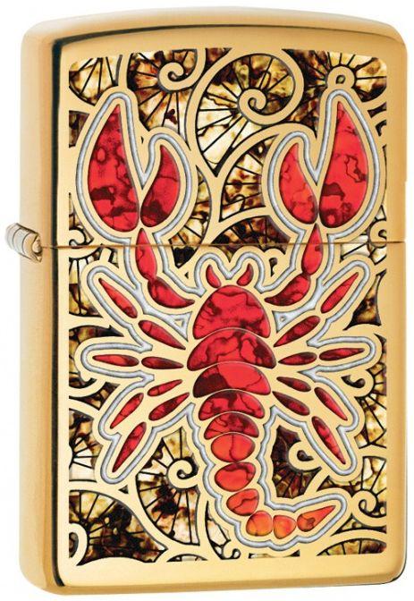 Zapaľovač Zippo Scorpion Shell 29096