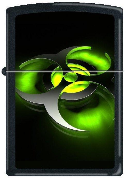 Zapaľovač Zippo Biohazard Green 0222