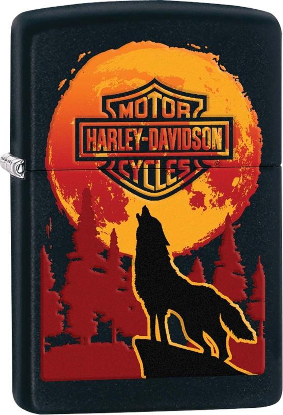 Zapaľovač Zippo Harley Davidson Wolf 7767