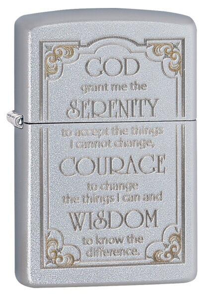 Zapaľovač Zippo Serenity Prayer 28458