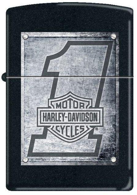 Zapaľovač Zippo Harley Davidson Metal Wood 8525