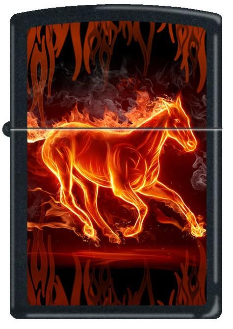 Zapaľovač Zippo Horse Flaming 26382