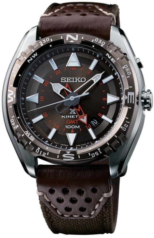 Hodinky Seiko SUN061P1 Prospex Kinetic GMT