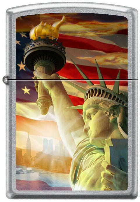 Zapaľovač Zippo Statue of Liberty Sunrise 0669